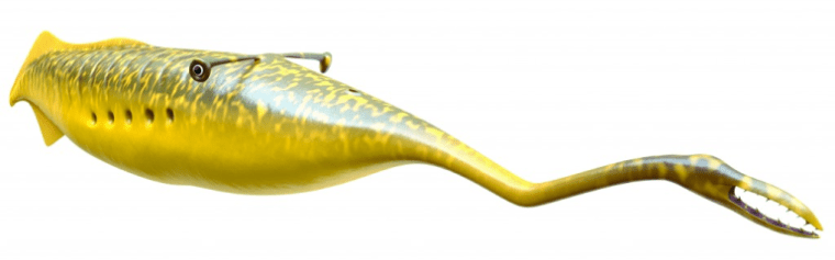 Artist's impression of the Carboniferous Tully Monster (